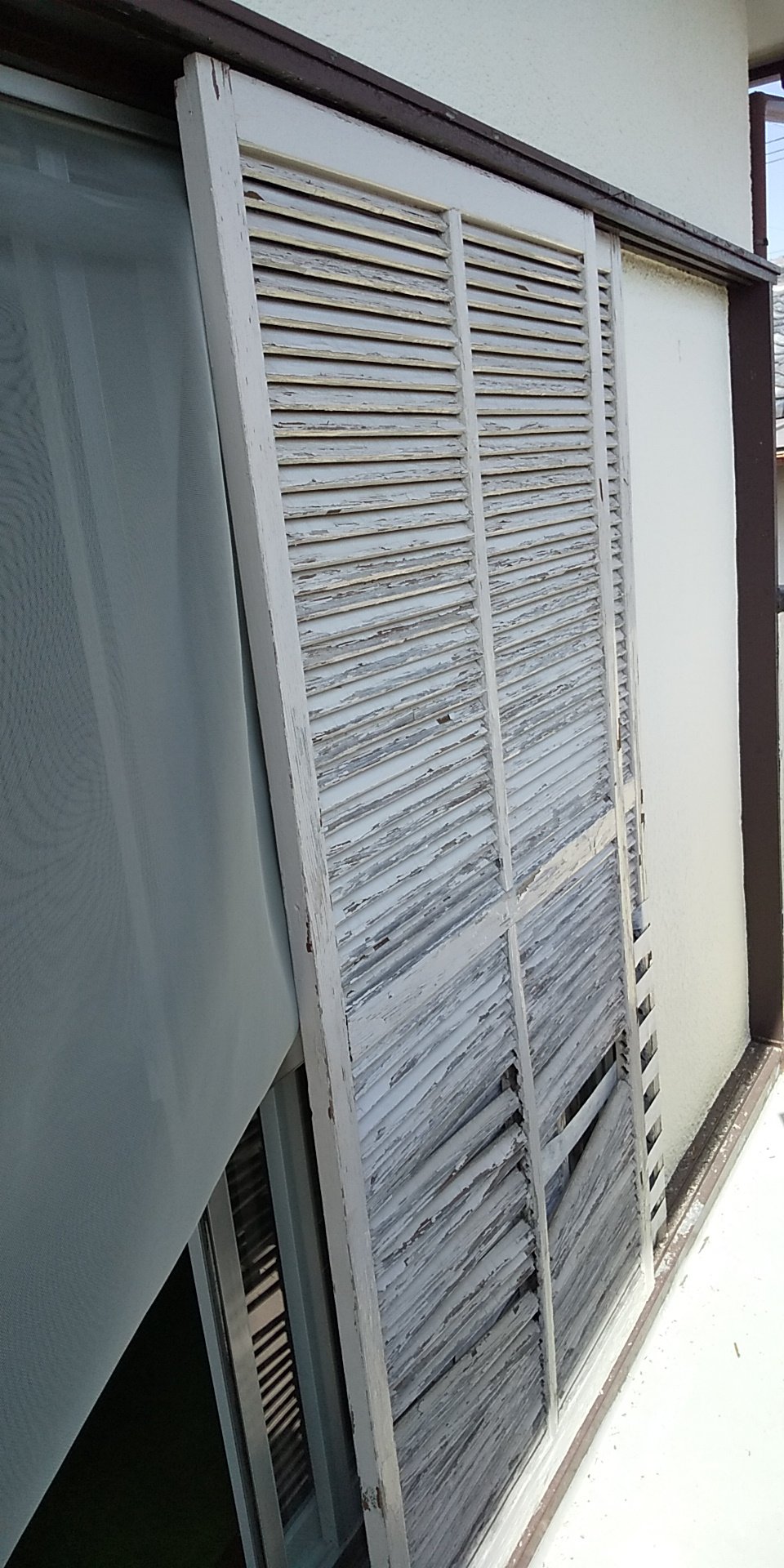 雨戸の動きをスムーズに！